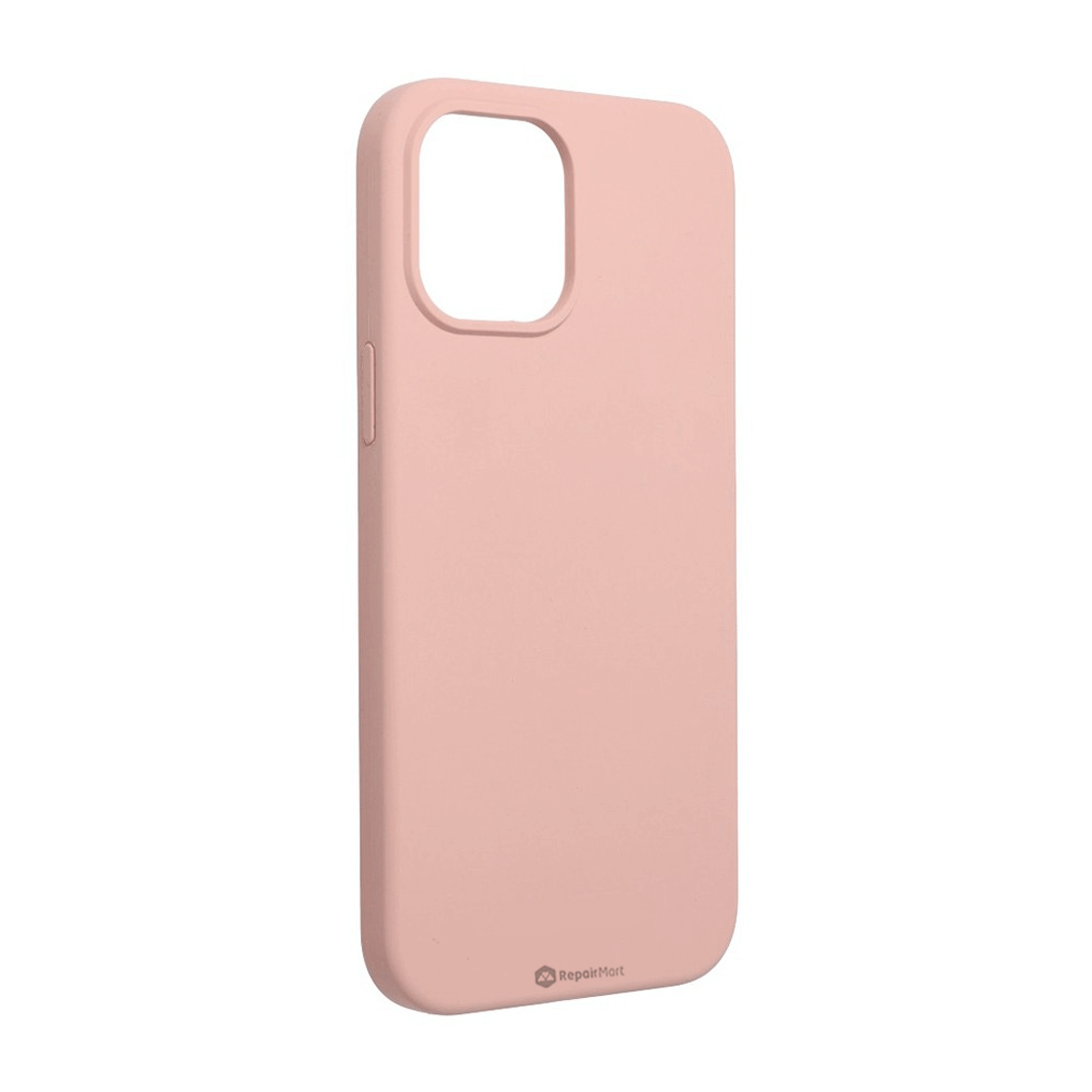 iPhone 14 Pro Max Compatible Case Cover Made With Premium Silicone in Pink Sand