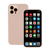 Thumbnail for iPhone 12 Pro Max Compatible Case Cover with Premium Silicone – Pink Sand