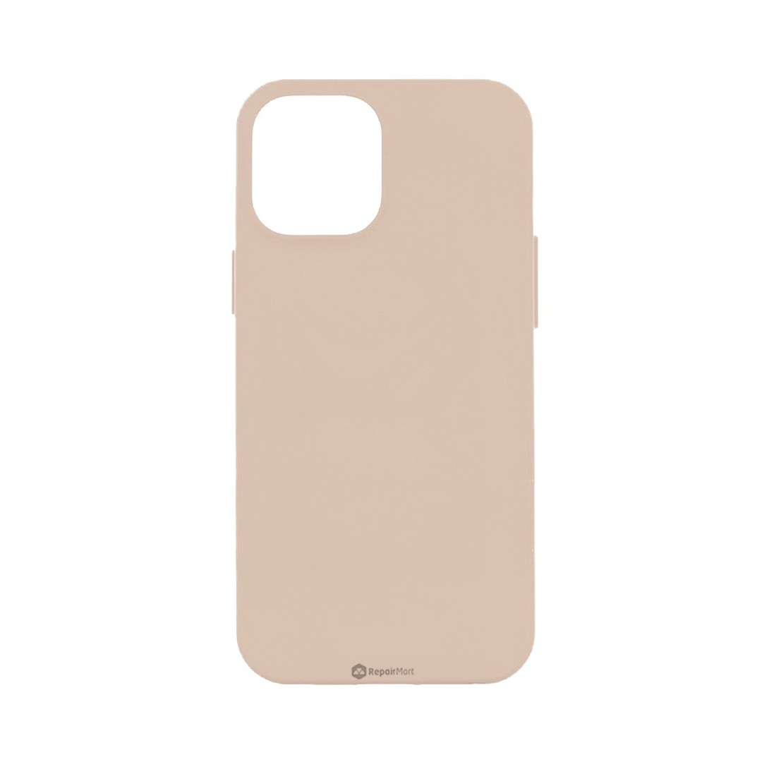 iPhone 15 Pro Max Case Cover Compatible With Soft Jelly And TPU Protection - Pink Sand