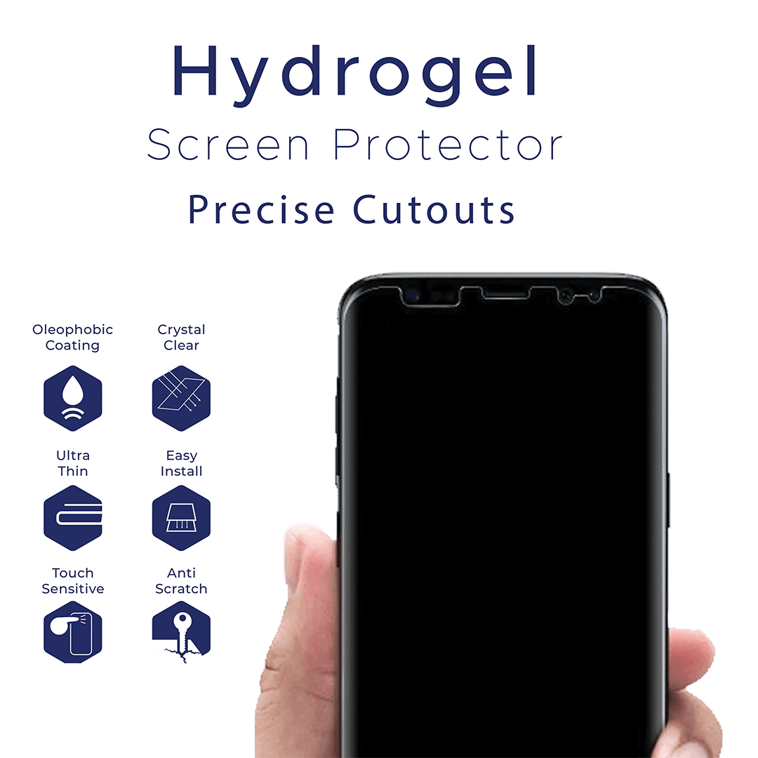 Xiaomi Redmi Note 10S Compatible Premium Hydrogel Screen Protector With Full Coverage Ultra HD