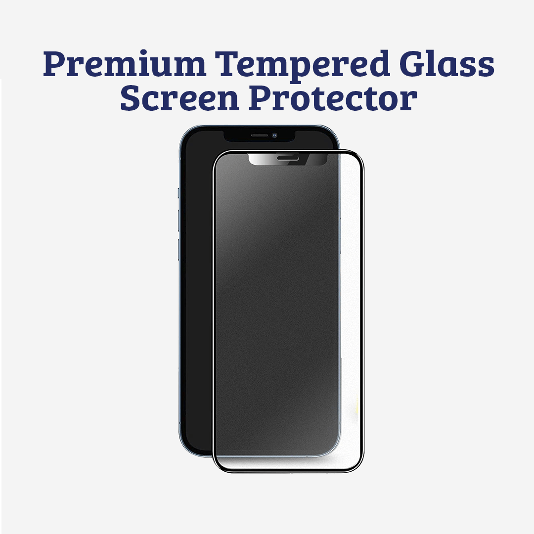 5D Full Coverage Tempered Glass Screen Protector - Compatible with Samsung Galaxy S23 Ultra