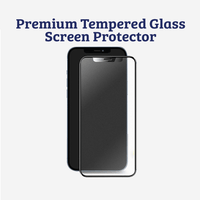 Thumbnail for iPhone 14 Compatible Full Coverage Tempered Glass Protector