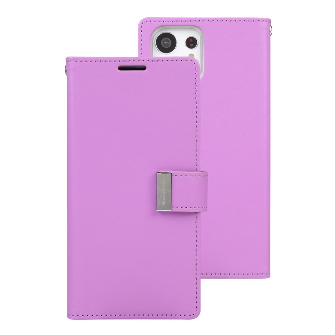 iPhone 12 Pro Max Compatible Case Cover With Mercury Rich Dairy-Purple