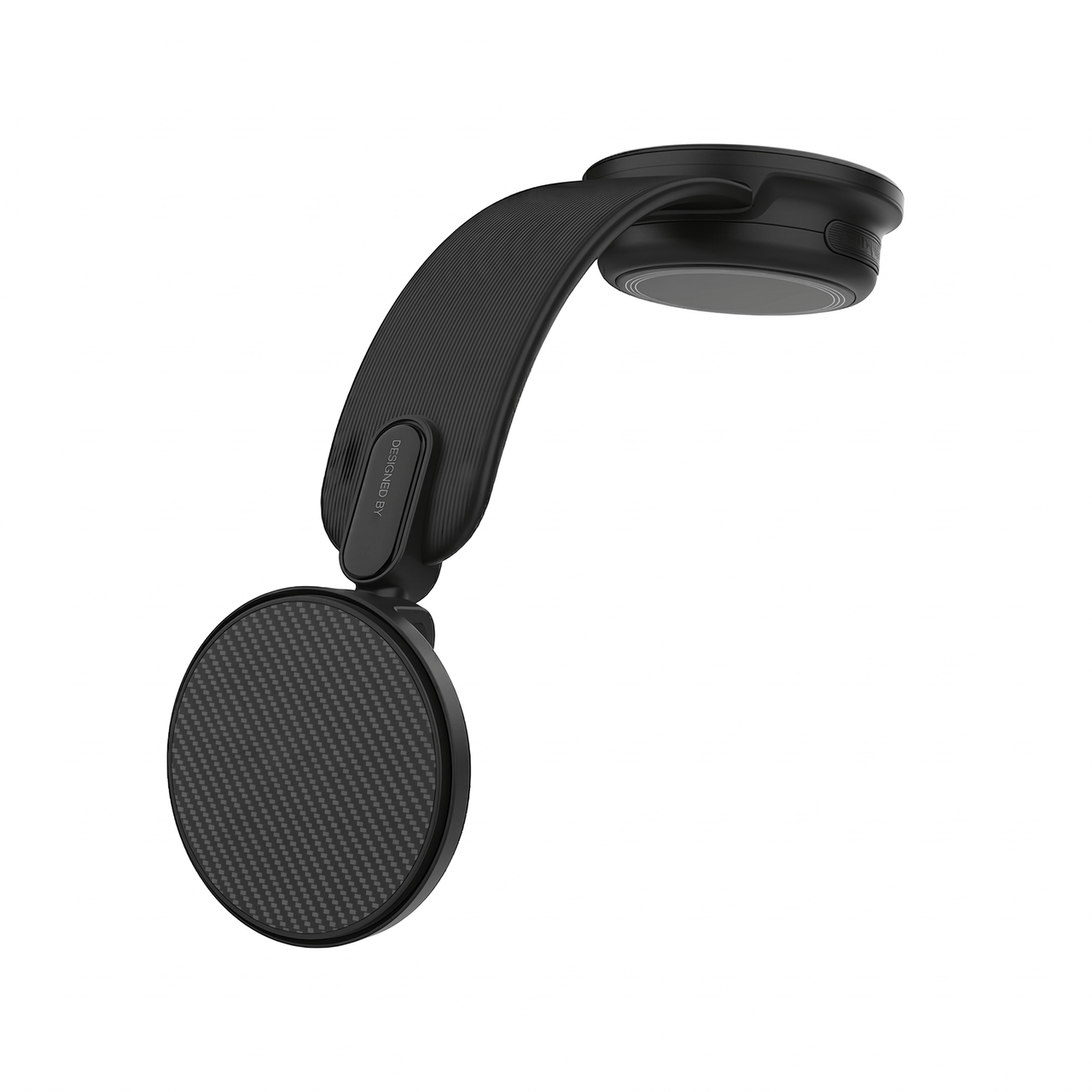 Qi2 Wireless Charging Car Mount Black — 15W MagSafe Magnetic, Metal Arm, Air Vent Phone Holder | Australian Stock