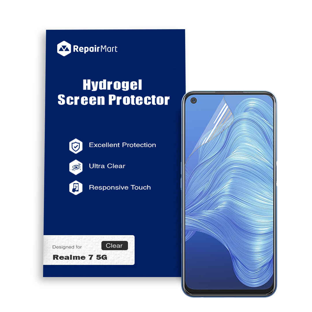 Realme 7 5G Premium Hydrogel Screen Protector With Full Coverage Ultra HD