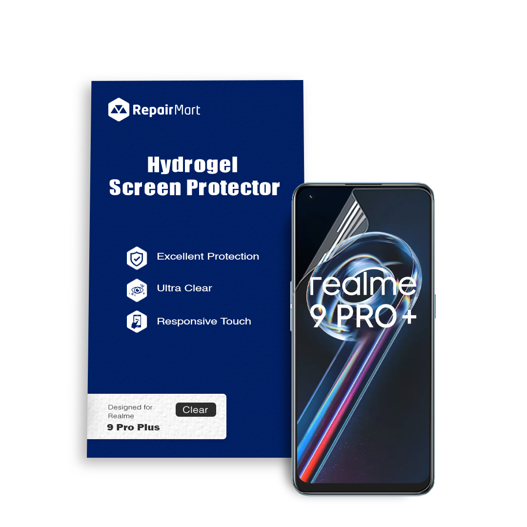 Realme 9 Pro+ Compatible Premium Hydrogel Screen Protector With Full Coverage Ultra HD