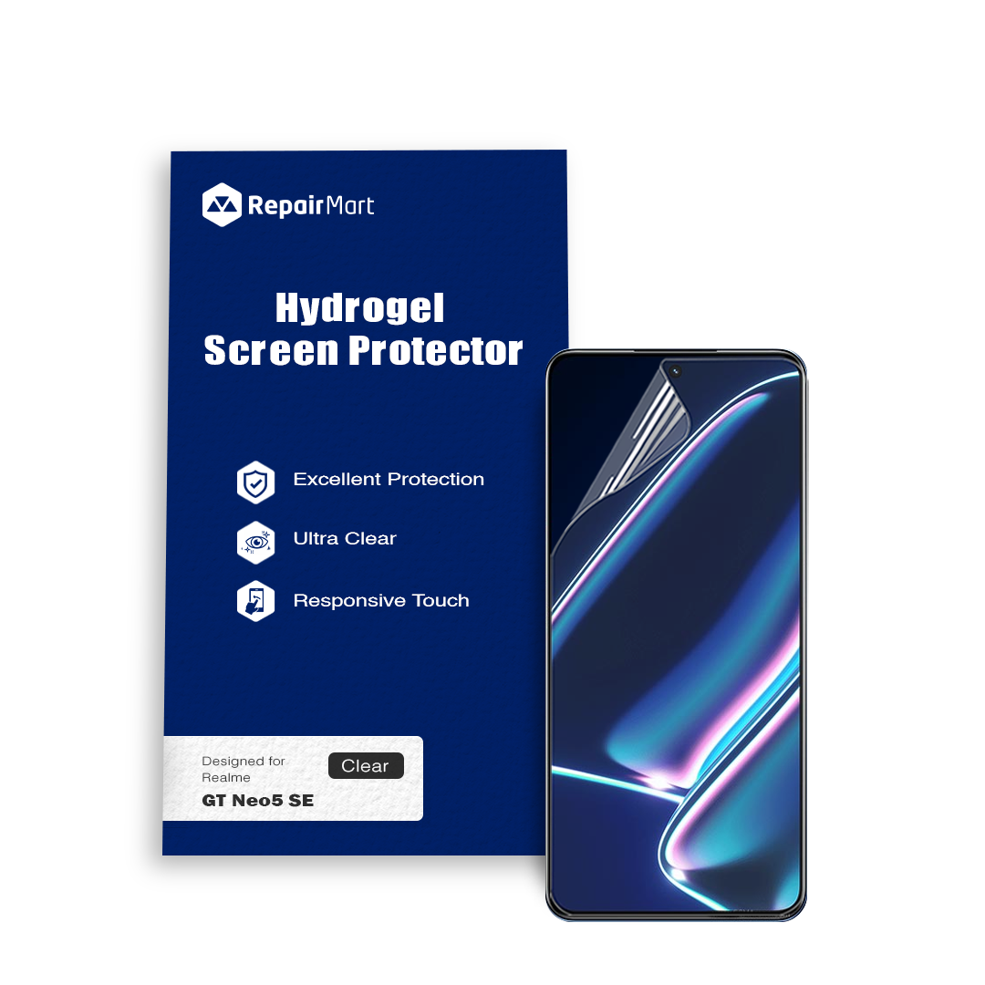 Realme GT Neo5 SE Compatible Premium Hydrogel Screen Protector With Full Coverage Ultra HD