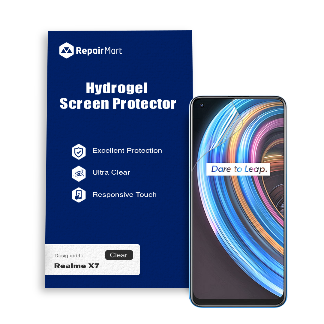 Full Coverage Ultra HD Premium Hydrogel Screen Protector Fit For Realme X7