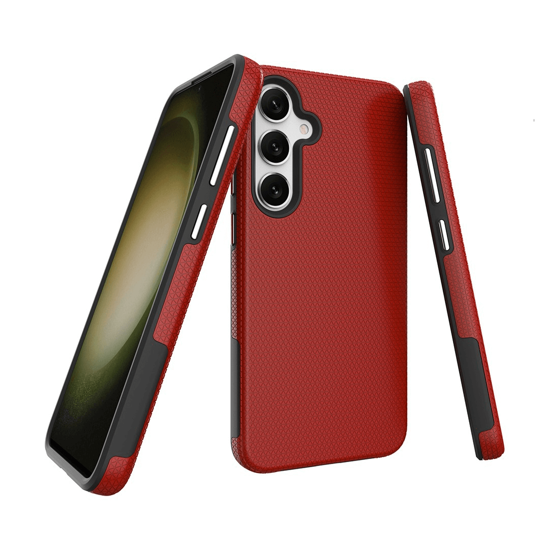 Samsung Galaxy S24 Ultra Compatible Case Cover With Shockproof Rugged Design - Red