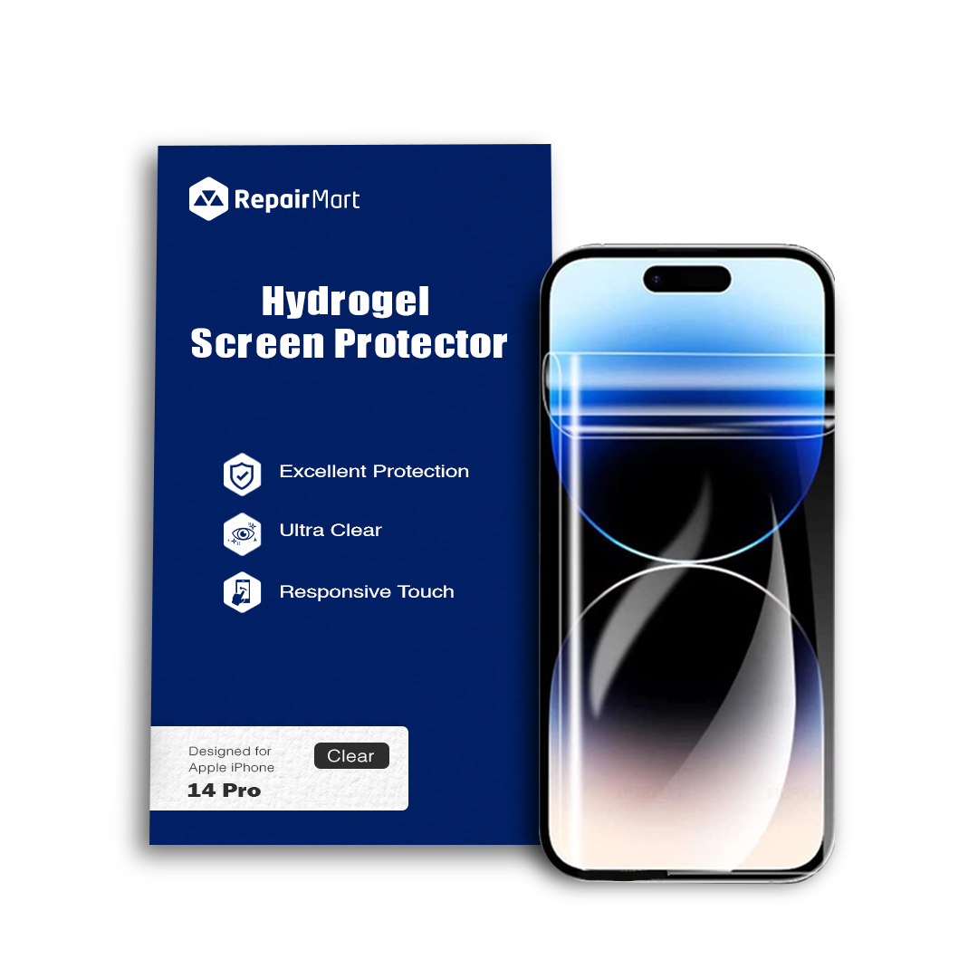  iPhone 14 Pro Compatible Premium Hydrogel Screen Protector With Full Coverage Ultra HD