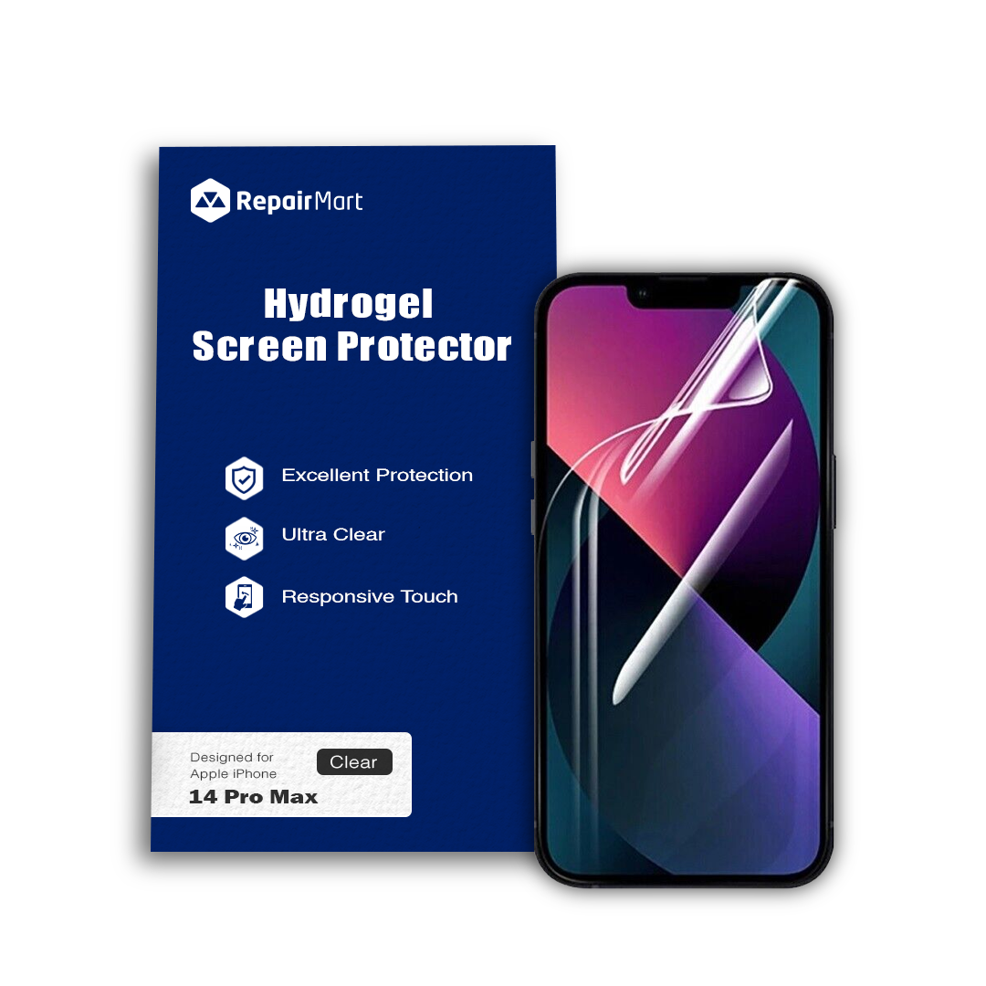 iPhone 14 Pro Max Compatible Premium Hydrogel Screen Protector With Full Coverage Ultra HD