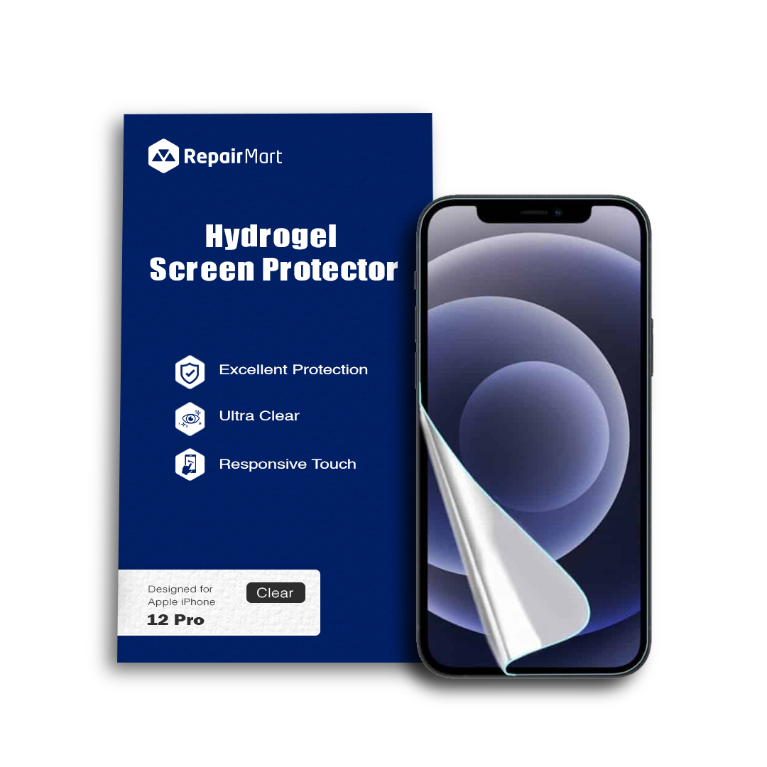 iPhone 12 Pro Compatible Premium Hydrogel Screen Protector With Full Coverage Ultra HD