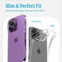 Thumbnail for iPhone 15 Plus Slim Transparent Jelly Case Cover: Lightweight, Non-Slip, Tough Build, Wireless Charging Compatible