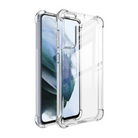 Thumbnail for Samsung Galaxy S21 FE 5G Compatible Case Cover With Crystal Hybrid Edge Bumper