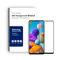 Thumbnail for Fit For Samsung Galaxy A21s Ultra Premium 3D Full Coverage Tempered Glass Screen Protector