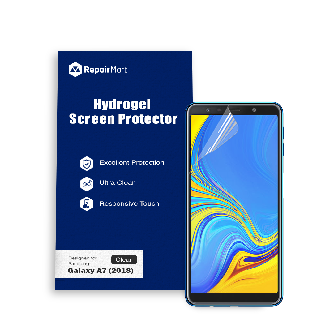 Samsung Galaxy A7 (2018) Premium Hydrogel Screen Protector With Full Coverage Ultra HD
