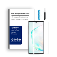 Thumbnail for Samsung Galaxy S10 Plus Compatible Advanced UV Liquid Tempered Glass Screen Protector