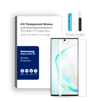 Thumbnail for Advanced UV Liquid Glue 9H Tempered Glass Screen Protector for Samsung Galaxy  Note 10 - Ultimate Guard, Screen Armor, Bubble-Free Installation
