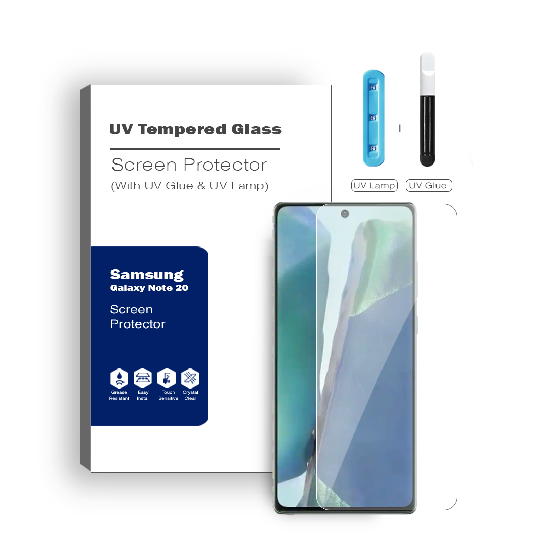 Advanced UV Liquid Glue 9H Tempered Glass Screen Protector for Samsung Galaxy Note 20 - Ultimate Guard, Screen Armor, Bubble-Free Installation
