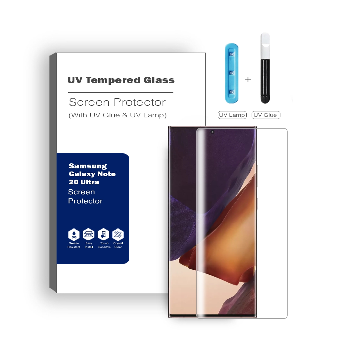 Advanced UV Liquid Glue 9H Tempered Glass Screen Protector for Samsung Galaxy Note 20 Ultra - Ultimate Guard, Screen Armor, Bubble-Free Installation