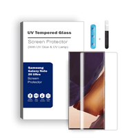 Thumbnail for Advanced UV Liquid Glue 9H Tempered Glass Screen Protector for Samsung Galaxy Note 20 Ultra - Ultimate Guard, Screen Armor, Bubble-Free Installation