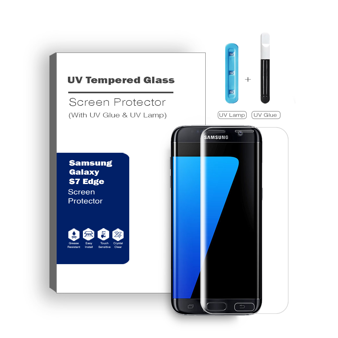 Advanced UV Liquid Tempered Glass Screen Protector Fit for Samsung Galaxy S7 Edge