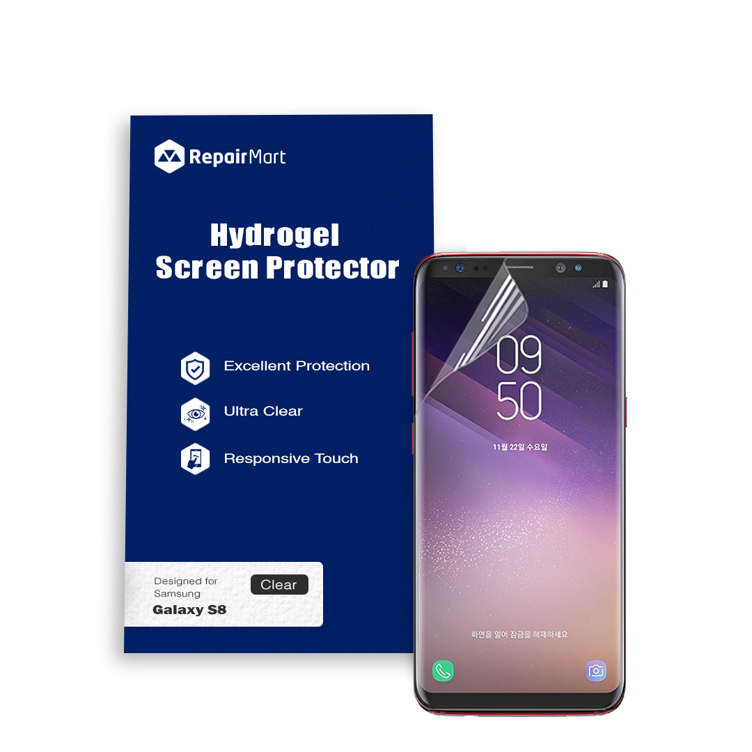Samsung Galaxy S8 Premium Hydrogel Screen Protector With Full Coverage Ultra HD