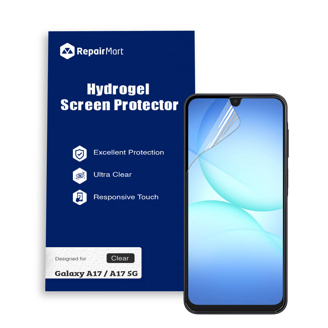 Samsung Galaxy A17 / A17 5G Hydrogel Screen Protector Film – Scratch Resistant Protective Screen Guard Single and Double Pack Australian Stock for Sydney Melbourne Brisbane Perth