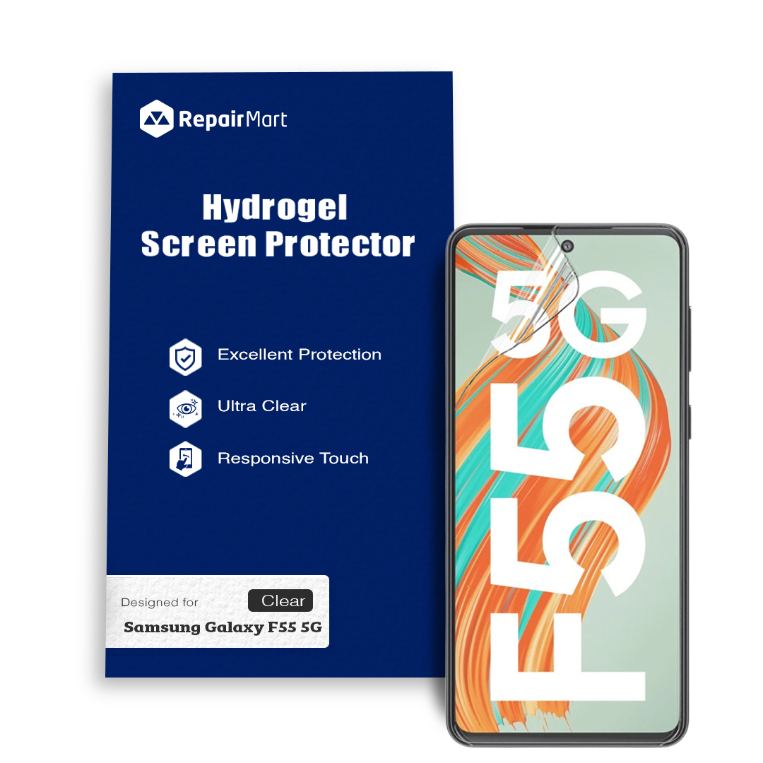 Samsung Galaxy F55 5G Compatible Premium Hydrogel Screen Protector
