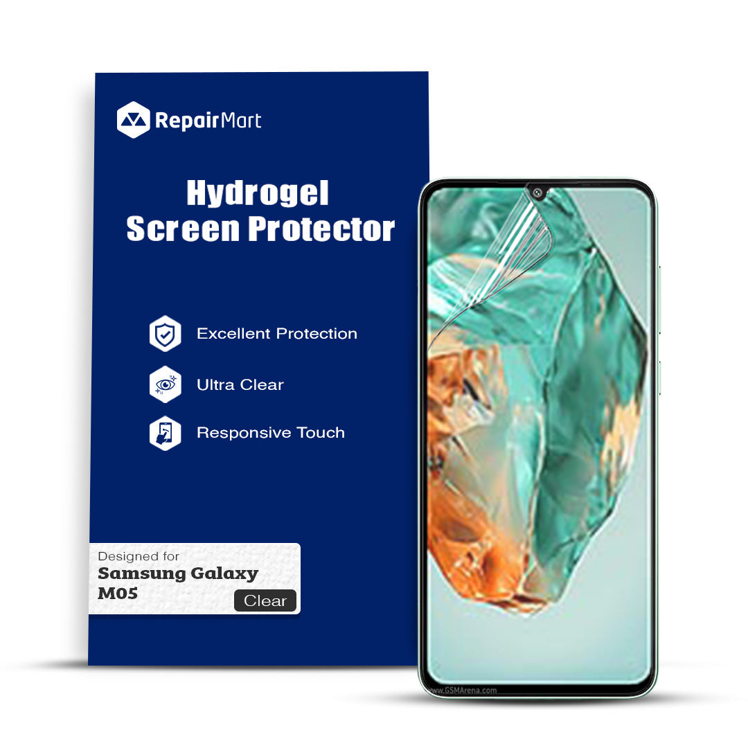 Samsung Galaxy M05 Compatible Premium Hydrogel Screen Protector With Full Coverage Ultra HD