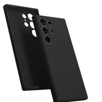 Thumbnail for Samsung Galaxy S23 Ultra Compatible Case Cover With Premium Silicone - Black