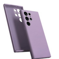 Thumbnail for Samsung Galaxy S23 Ultra Compatible Case Cover With Premium Silicone - Purple