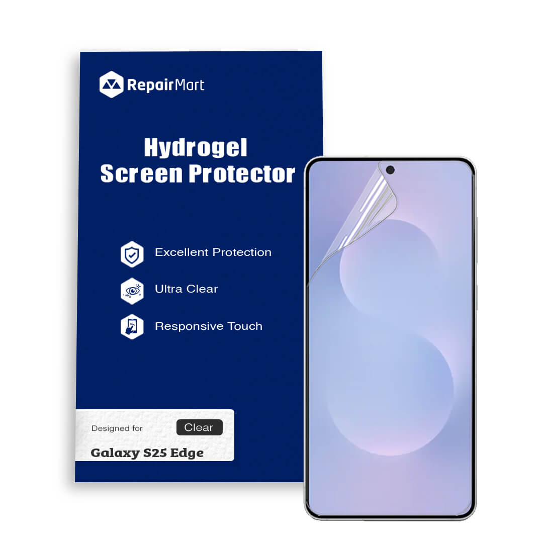 Samsung Galaxy S25 Edge Hydrogel Screen Protector Film – Scratch Resistant Protective Screen Guard Single and Double Pack Australian Stock for Sydney Melbourne Brisbane Perth