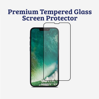 Thumbnail for iPhone 13 Pro Compatible Full Faced Tempered Glass Screen Protector Of Anik With Premium Full Edge Coverage High-Quality
