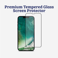 Thumbnail for Anik Premium Full Edge Coverage High-Quality Full Faced Tempered Glass Screen Protector fit for Samsung Galaxy S21 Plus