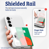 Thumbnail for Samsung Galaxy S24 Compatible Case Cover With Mercury Rail 2 Card - Transparent
