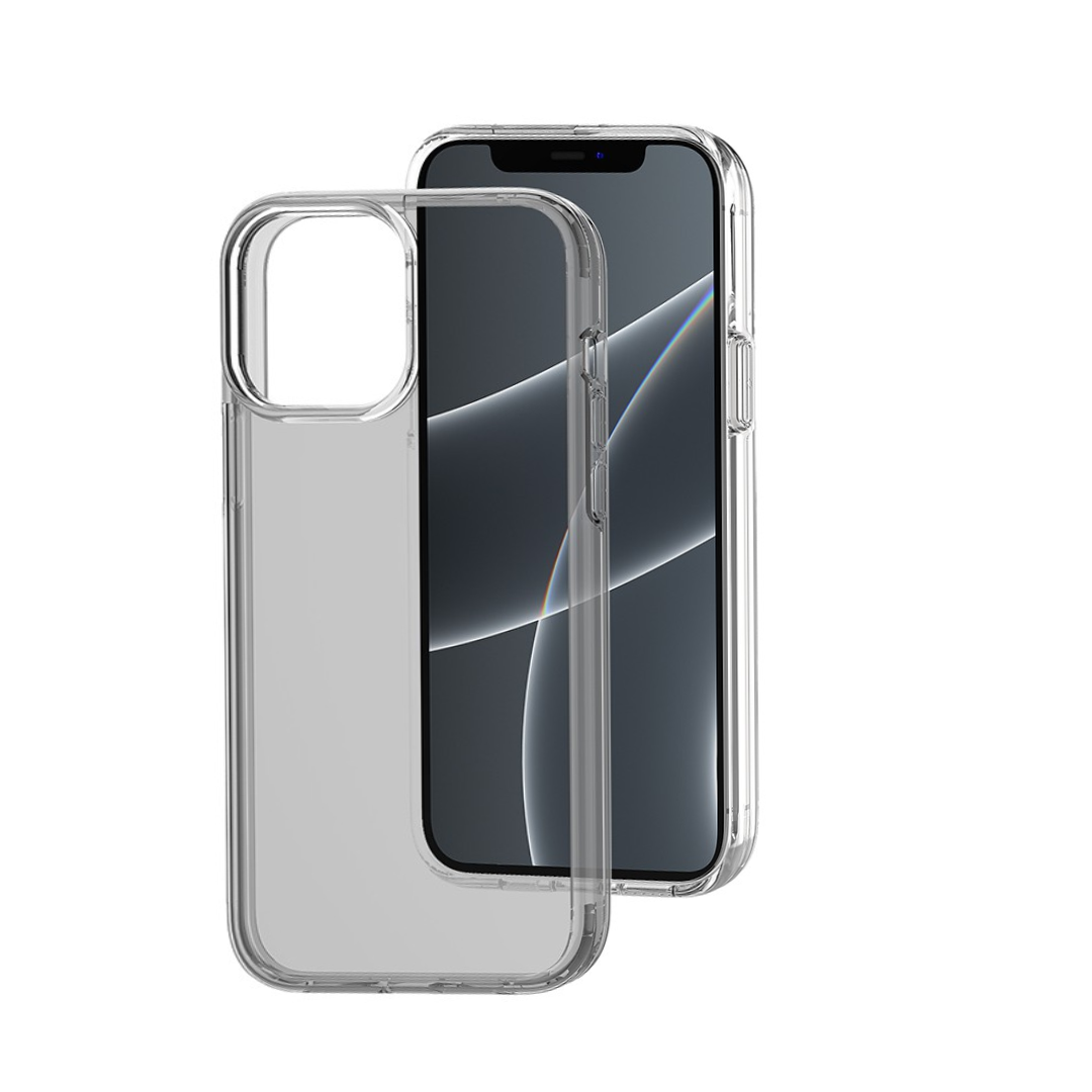 iPhone 15 Pro Compatible Case Cover With Shockproof And Military-Grade Protection - Clear Black