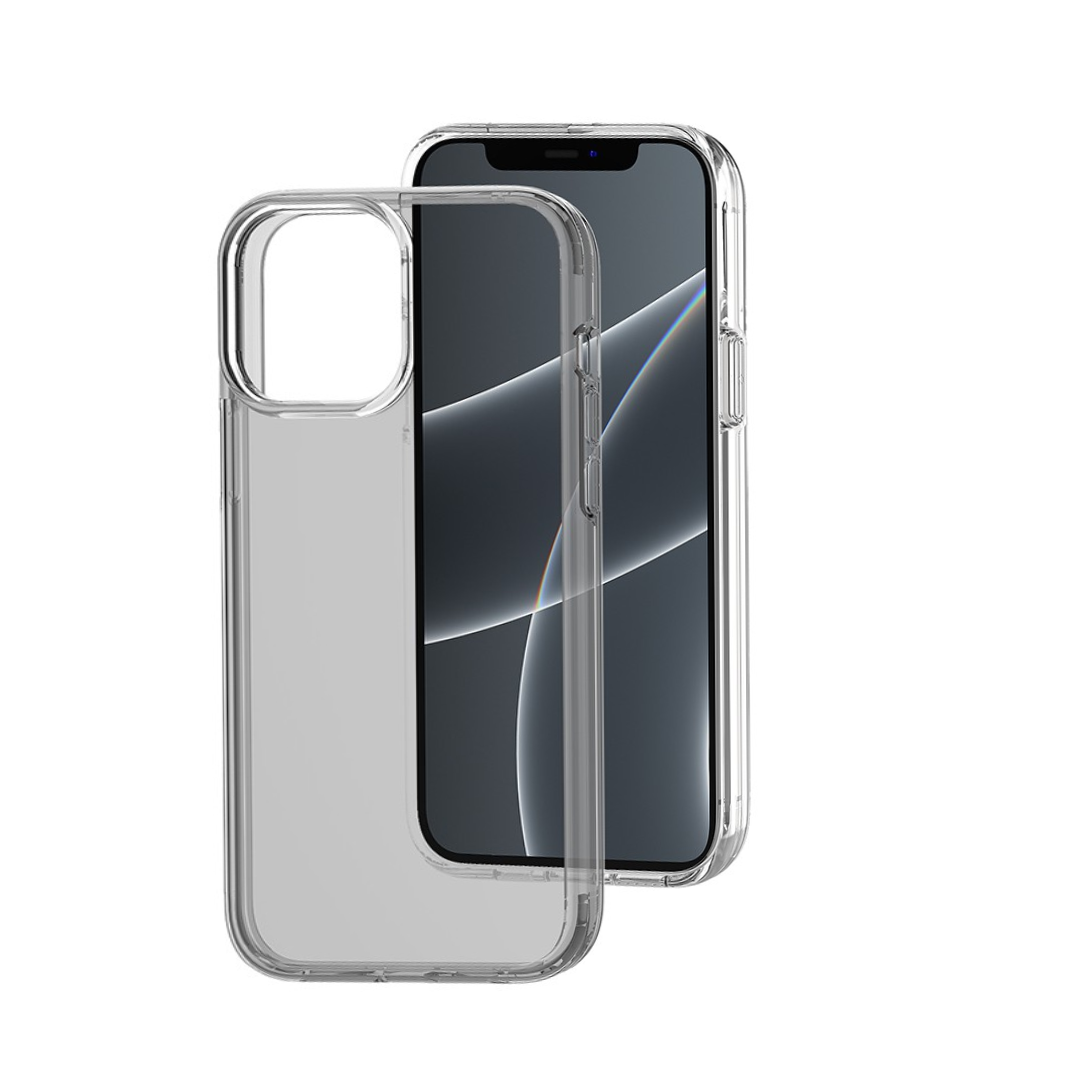 iPhone 15 Compatible Case Cover With Shockproof And Military-Grade Protection - Clear Black