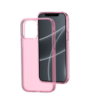 Thumbnail for iPhone 15 Pro Max Compatible Case Cover With Shockproof And Military-Grade Protection - Clear Pink