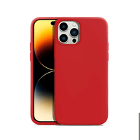 Thumbnail for iPhone 14 Plus Compatible Case Cover With Liquid Silicone in Red 