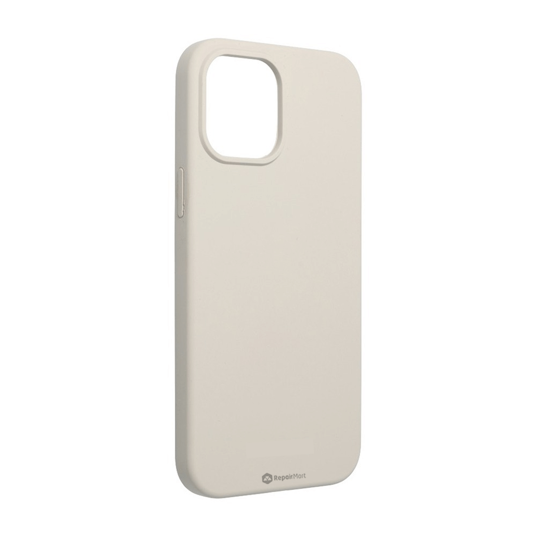 iPhone 15 Pro Compatible Case Cover Made With Premium Silicone - Stone