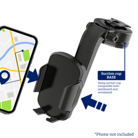 Thumbnail for Car Mount - Compatible with Dashboard, Air-vent, and Windshield