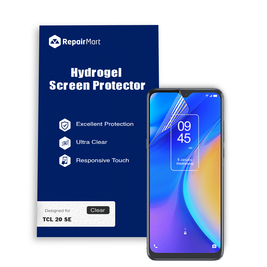 TCL 20 SE Premium Hydrogel Screen Protector With Full Coverage Ultra HD