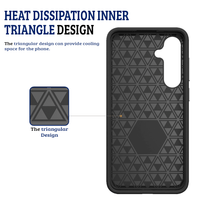 Thumbnail for Samsung Galaxy S24 Plus Compatible Case Cover With Shockproof Rugged Design - Silver