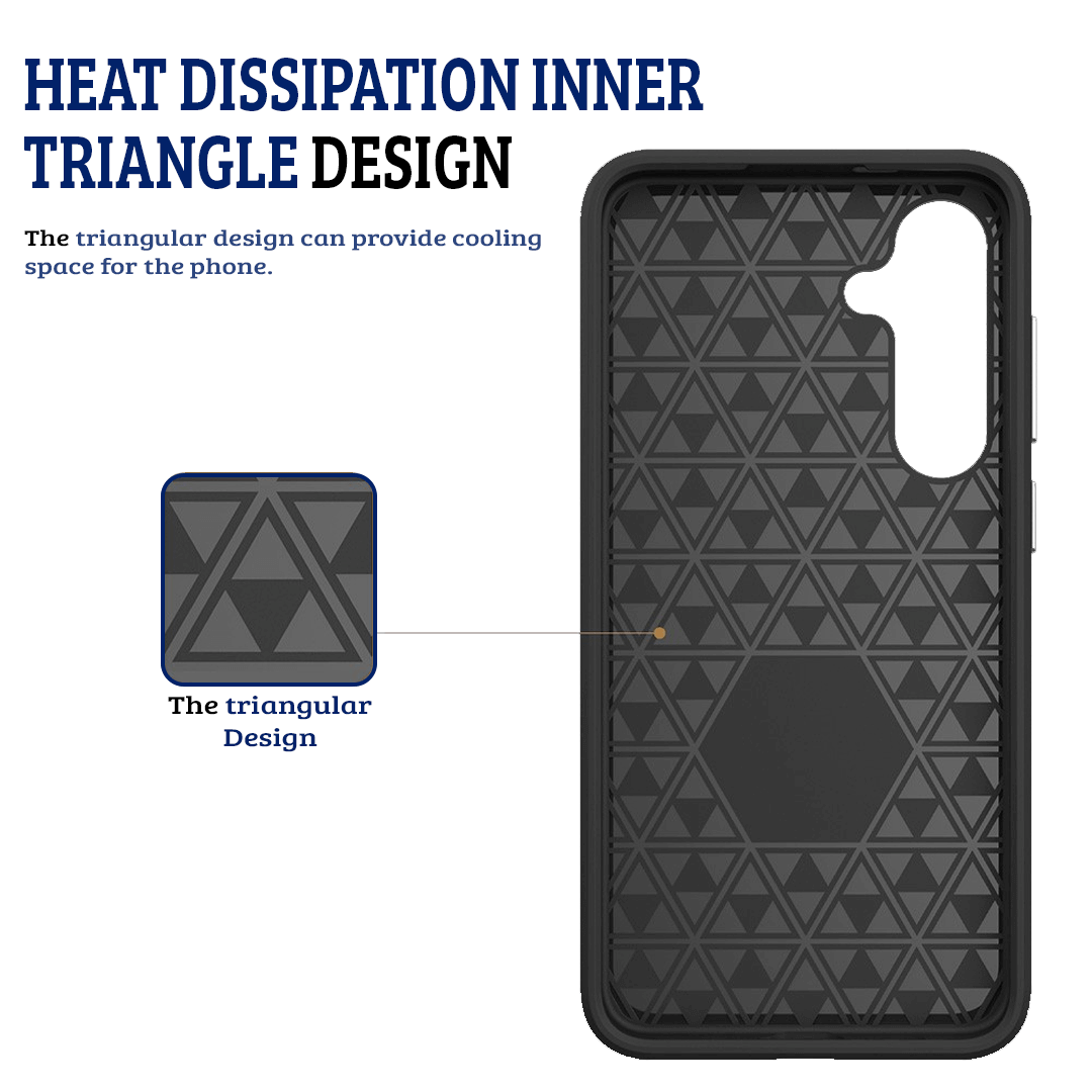 Samsung Galaxy S24 Plus Compatible Case Cover With Shockproof Rugged Design - Red
