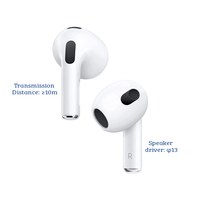 Thumbnail for Earbuds 5.3: Effortless Wireless Hands-Free Bluetooth Earphones for Calls and Music - Elegant White