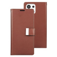 Thumbnail for Samsung Galaxy S23 Plus Compatible Case Cover With Blue Moon Diary - Brown