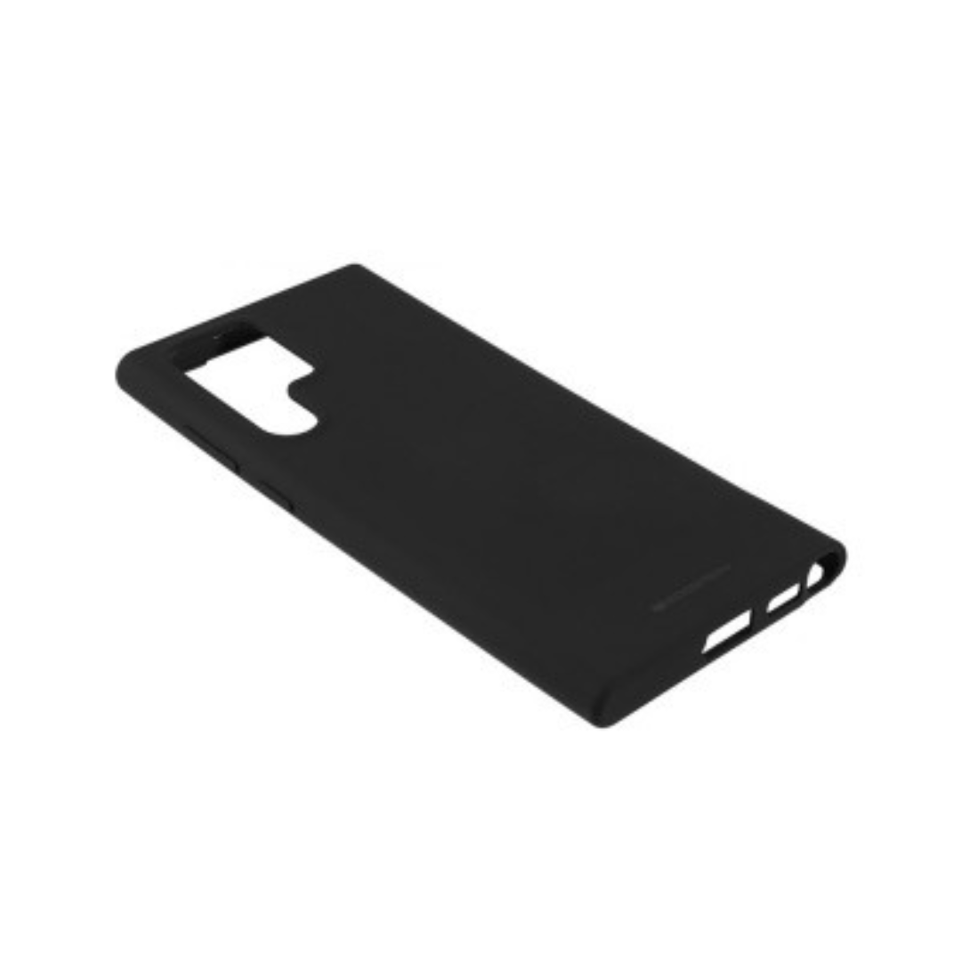 Samsung Galaxy S23 Ultra Compatible Case Cover With Premium Silicone - Black