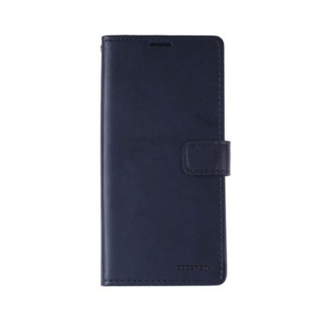 Samsung Galaxy S22 Ultra Compatible  Case Cover With Premium Blue Moon Diary - Navy