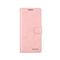 Thumbnail for Samsung Galaxy S22 Ultra Compatible  Case Cover With Premium Blue Moon Diary - Rose Gold